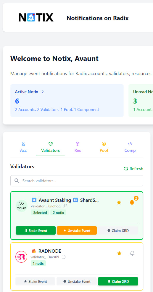 Notix Mobile App